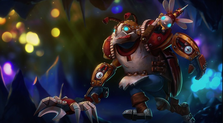 dota2最强劣单王者——发条技师？