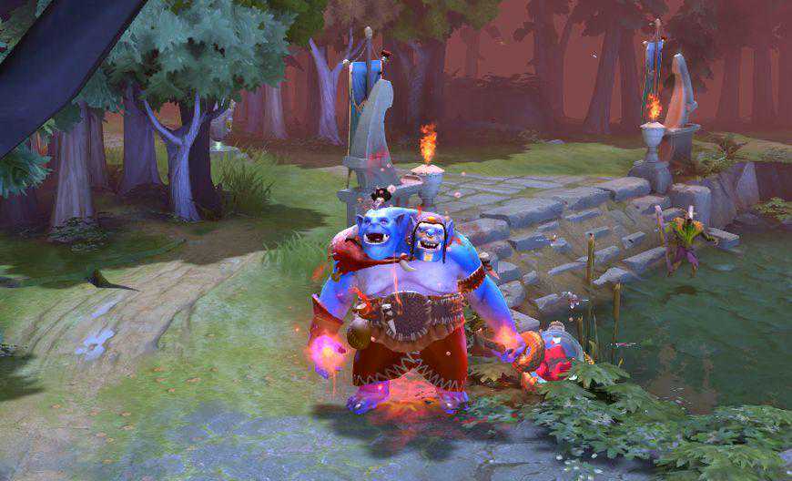 DOTA：蓝胖如果选择大哥出装会怎样？和传统大哥对刚结局如何？