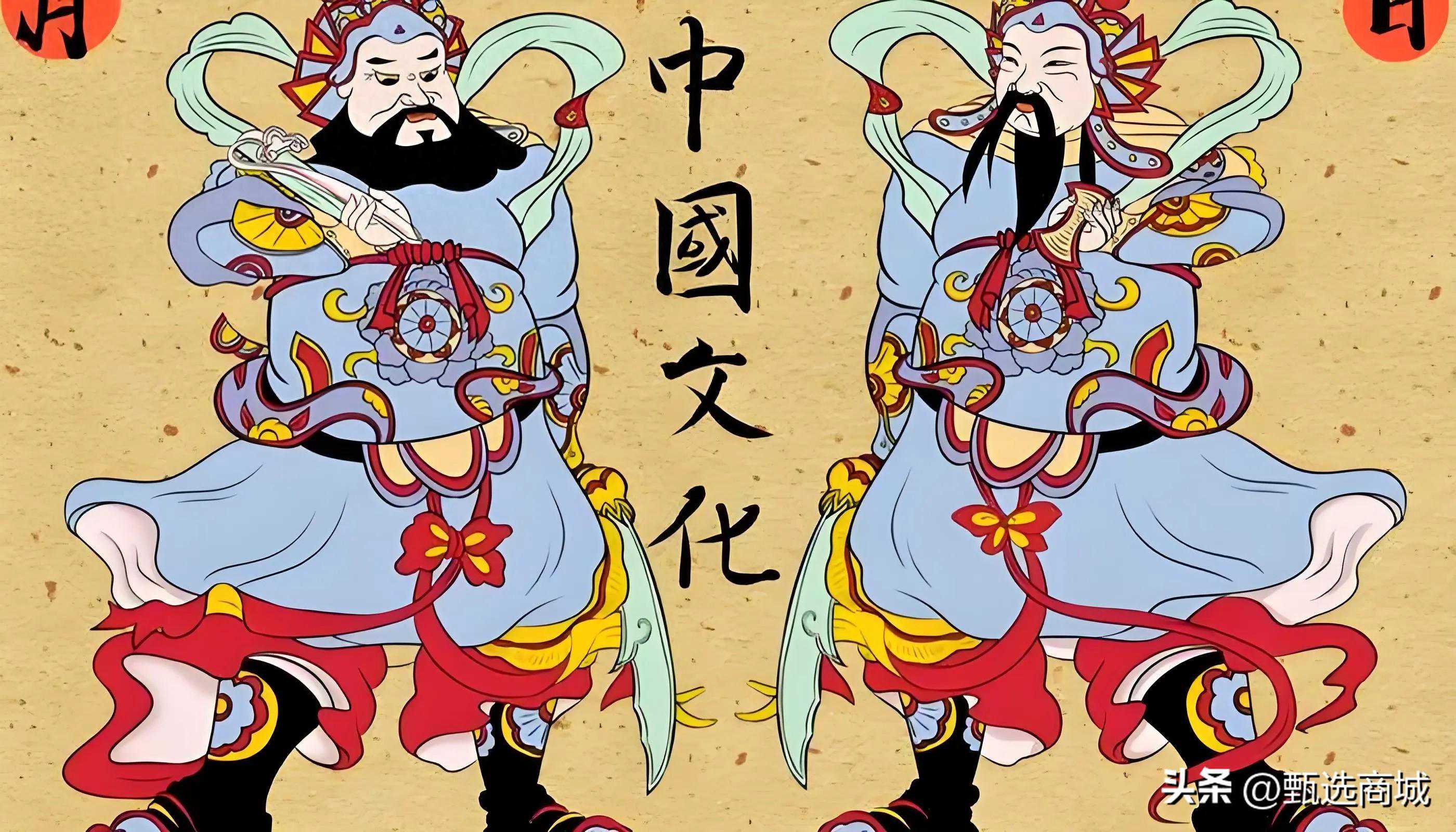 揭秘中国民间神话中的门面的故事