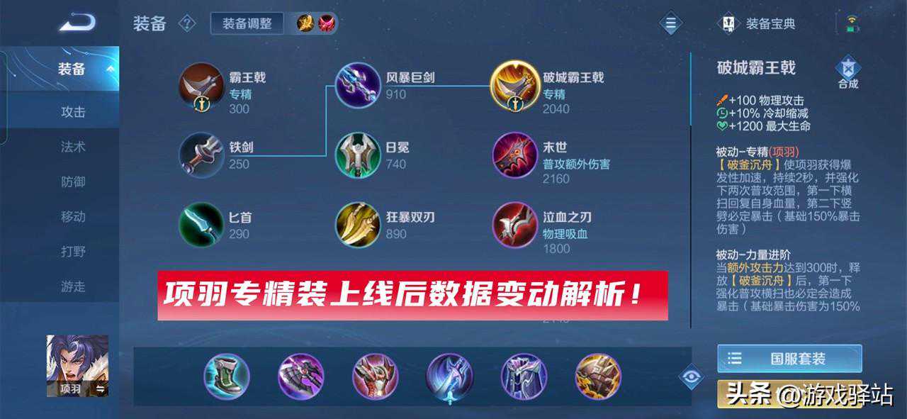 项羽晋升T0，出装组合调整，新春集卡活动来袭，新增兔年拖尾特效