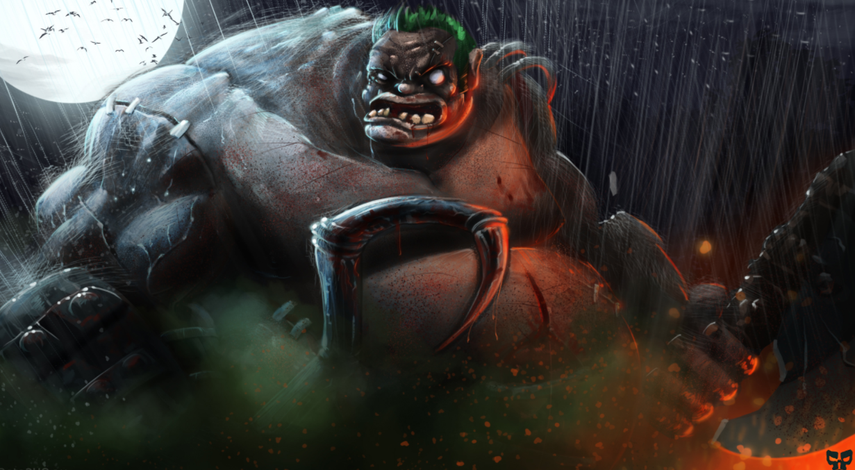 dota2最强4号位——屠夫，不服来辩